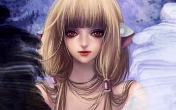 Картинка рисованные люди взгляд девушка