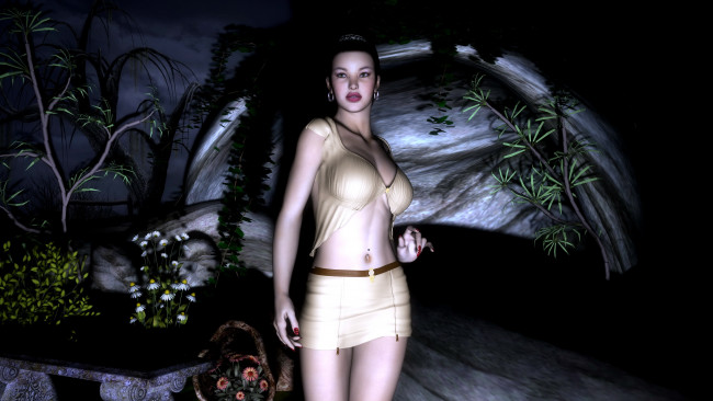 Обои картинки фото 3д, графика, people, люди, девушка