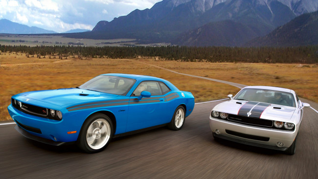 Обои картинки фото dodge, challenger, автомобили, легковые, коммерческие, сша, chrysler, group, llc