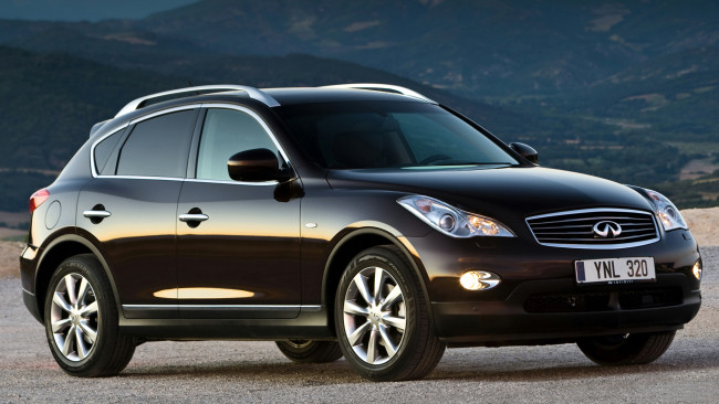 Обои картинки фото infiniti, ex, автомобили, nissan, motor, класс-люкс, Япония