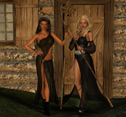 Картинка 3д+графика амазонки+ amazon взгляд девушка