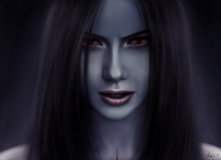 Картинка рисованные люди девушка