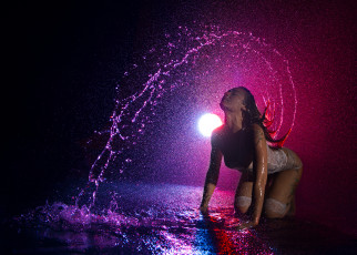 Картинка veronica+fibonacci девушки veronica fibonacci поза вода брызги