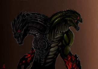 Картинка рисованные животные +сказочные +мифические дракон