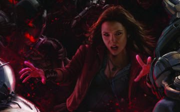Картинка avengers +age+of+ultron рисованные кино девушка
