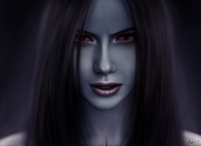 Обои картинки фото рисованные, люди, девушка