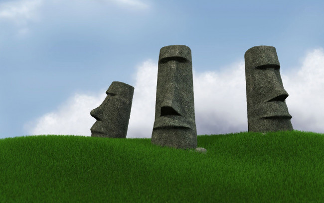 Обои картинки фото 3д графика, другое , other, статуи