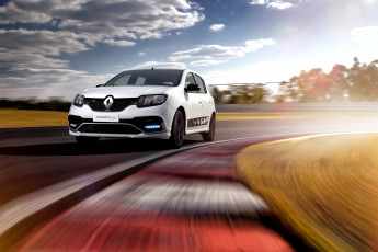 Картинка автомобили renault sandero r s 2015г светлый