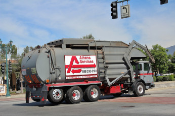 Картинка автомобили мусоровозы мусорщик