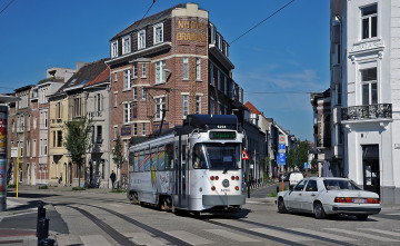 Картинка техника трамваи транспорт рельсы трамвай