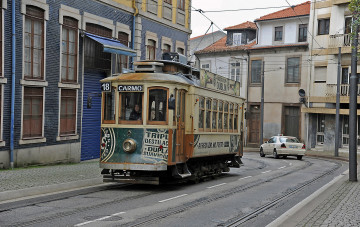Картинка техника трамваи транспорт рельсы трамвай