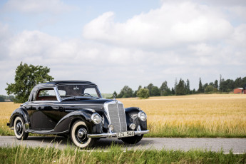 Картинка автомобили классика mercedes