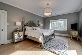 Картинка интерьер спальня комната мебель