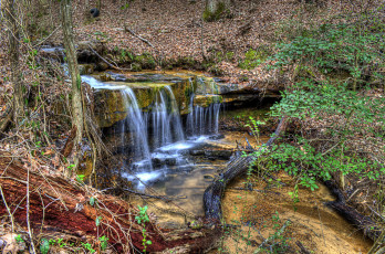 Картинка природа водопады водопад река лес
