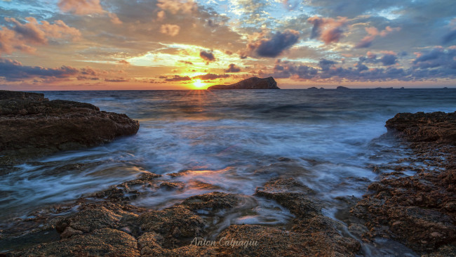 Обои картинки фото природа, восходы, закаты, рассвет