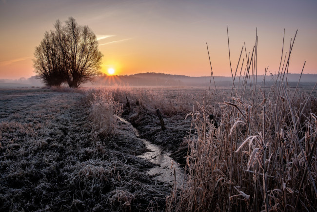 Обои картинки фото природа, восходы, закаты, рассвет