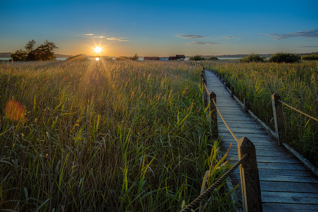 Обои картинки фото природа, восходы, закаты, рассвет