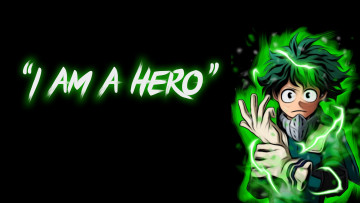 Картинка аниме boku+no+hero+academia изуку