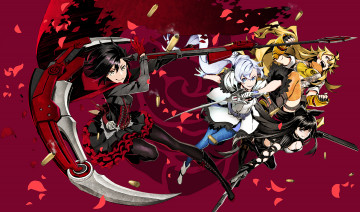 Картинка аниме rwby