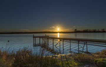 Картинка природа восходы закаты простор