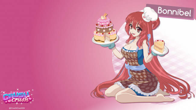 Обои картинки фото аниме, crush crush, crush