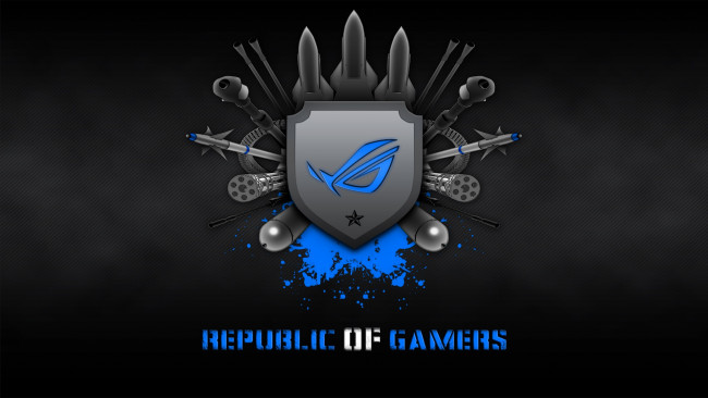 Обои картинки фото компьютеры, asus, логотип, фон