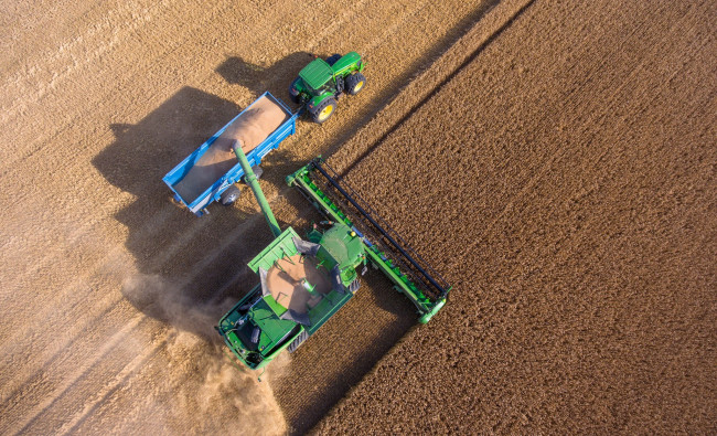 Обои картинки фото техника, комбайны, уборочная