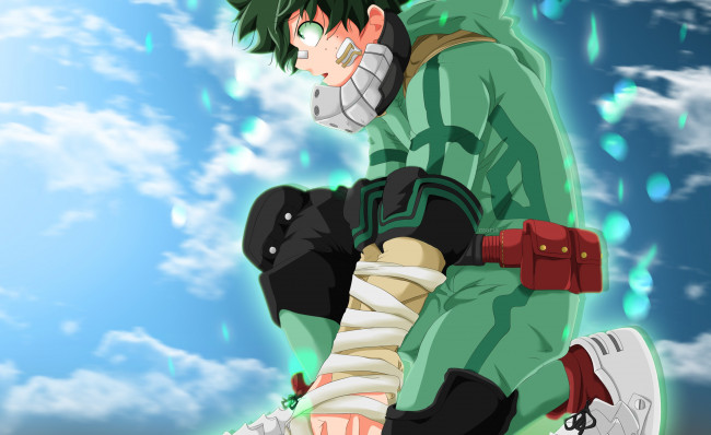 Обои картинки фото аниме, boku no hero academia, арт, boku, no, hero, academia, моя, геройская, академия