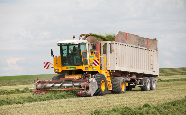 Обои картинки фото техника, комбайны, уборочная