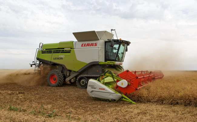 Обои картинки фото техника, комбайны, уборочная