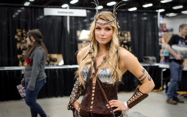 Обои картинки фото разное, cosplay , косплей, valkyrie, cosplay