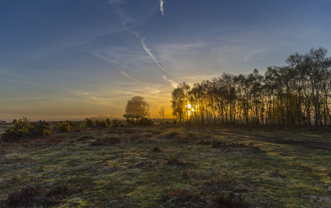 Обои картинки фото природа, восходы, закаты, простор