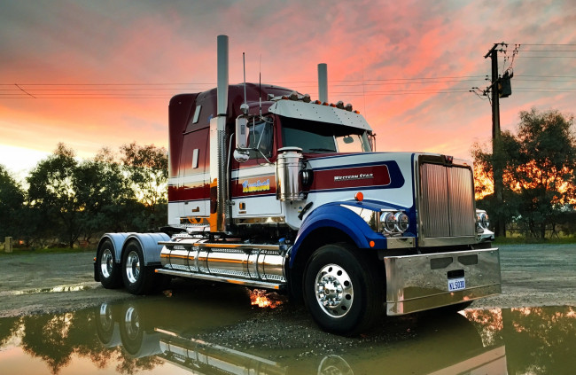 Обои картинки фото western star, автомобили, грузовик