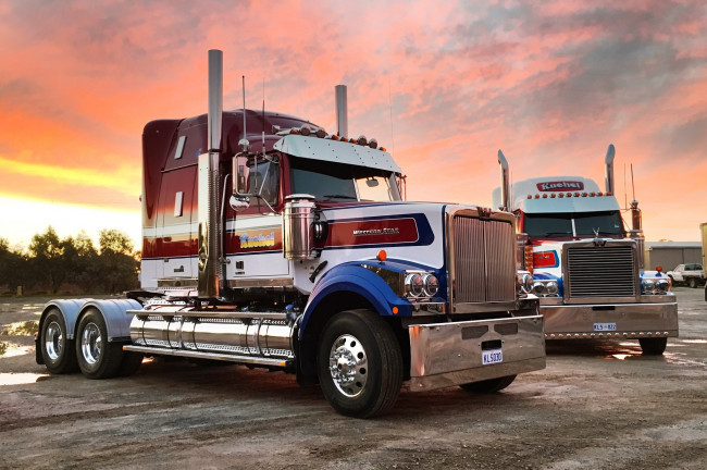 Обои картинки фото western star, автомобили, грузовик