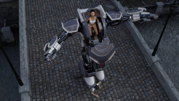 Картинка 3д+графика фантазия+ fantasy фон взгляд девушка