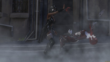 Картинка 3д+графика фантазия+ fantasy взгляд девушки фон