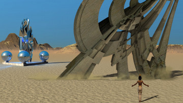 Картинка 3д+графика фантазия+ fantasy взгляд девушка фон