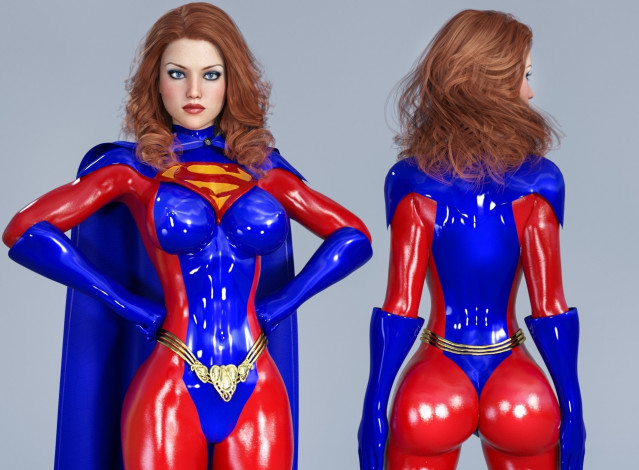 Обои картинки фото 3д графика, люди , people, фон, взгляд, девушка