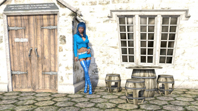 Обои картинки фото 3д графика, люди , people, фон, взгляд, девушка