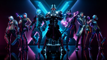 Картинка fortnite видео+игры epic games 2019 season x постер