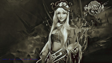 Картинка календари фэнтези calendar 2019 взгляд улыбка женщина девушка фон узор