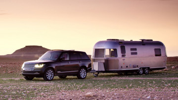 Картинка автомобили range+rover темный трейлер