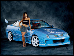 Картинка автомобили авто девушками