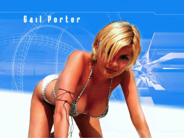 Обои картинки фото Gail Porter, девушки