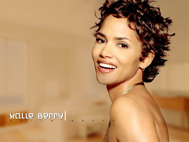 Обои картинки фото Halle Berry, девушки