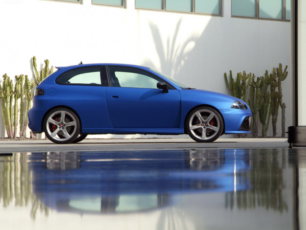 Обои картинки фото seat, ibiza, vaillante, concept, автомобили