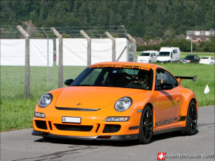 Картинка porshe 997 gt3 rs автомобили porsche