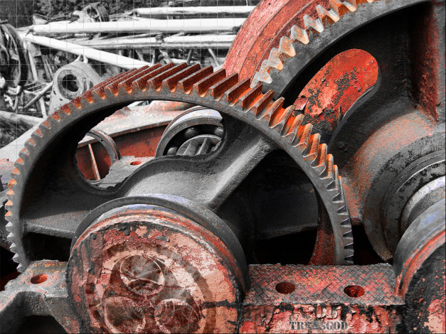 Обои картинки фото старый, механизм, разное, строительные, инструменты, запчасти, механизмы