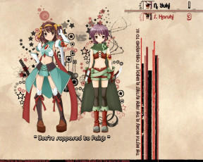 Картинка аниме the melancholy of haruhi suzumiya