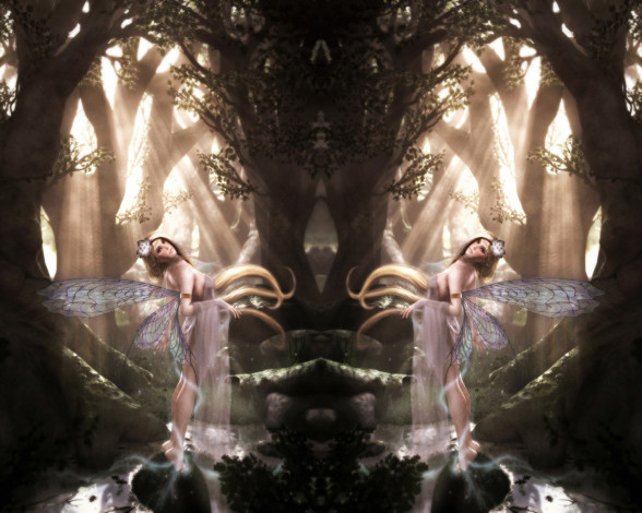 Обои картинки фото фэнтези, феи